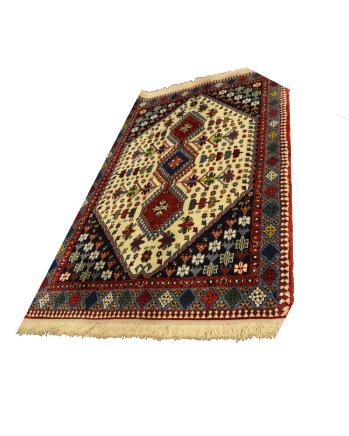 Handmade Tribal Persian Yalameh Wool Area Rug 322221